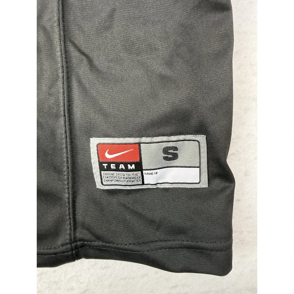 Nike Michigan State Spartans Black Dri-FIT Football Jersey Small FD5448-010